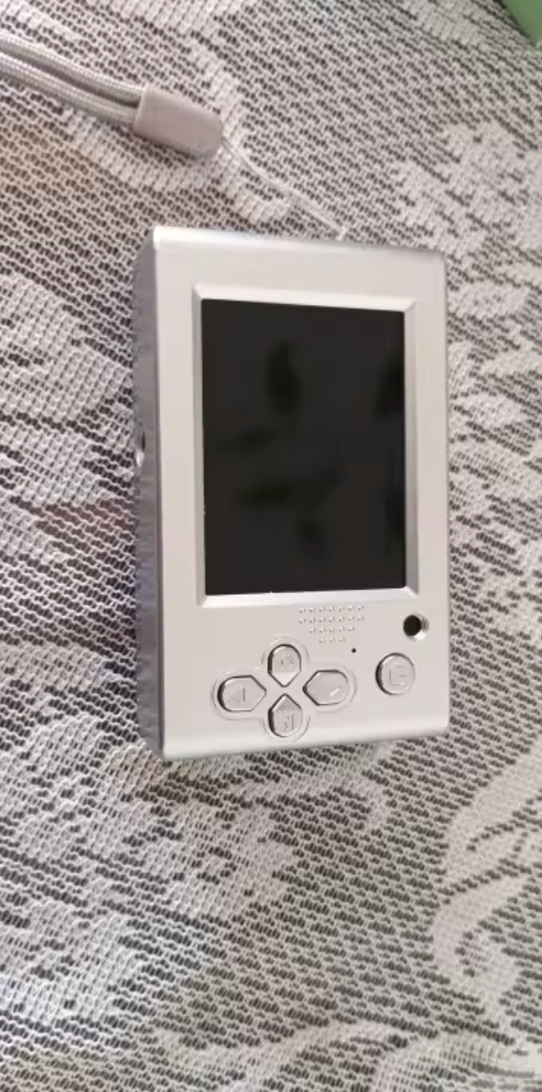 Customer photo showing the back of a silver Sunfilms camera